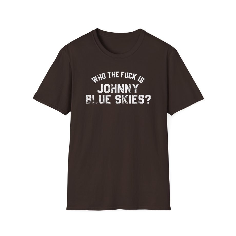 Sturgill Simpson Who The F*ck Is Johnny Blue Skies Unisex Softstyle T-Shirt