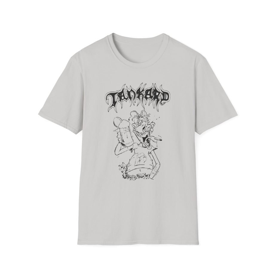 Tankard Freibier Für Alle , Sonst Gibts Krawalle Unisex Softstyle T-Shirt