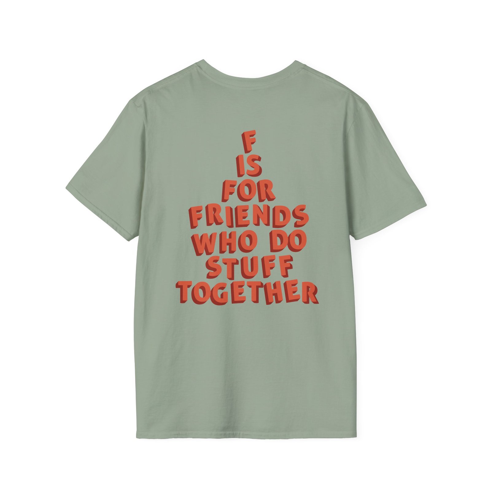 Spongebob Do Stuff Together Unisex Softstyle T-Shirt