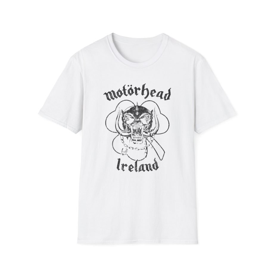 Motorhead Warpig Shamrock Unisex Softstyle T-Shirt