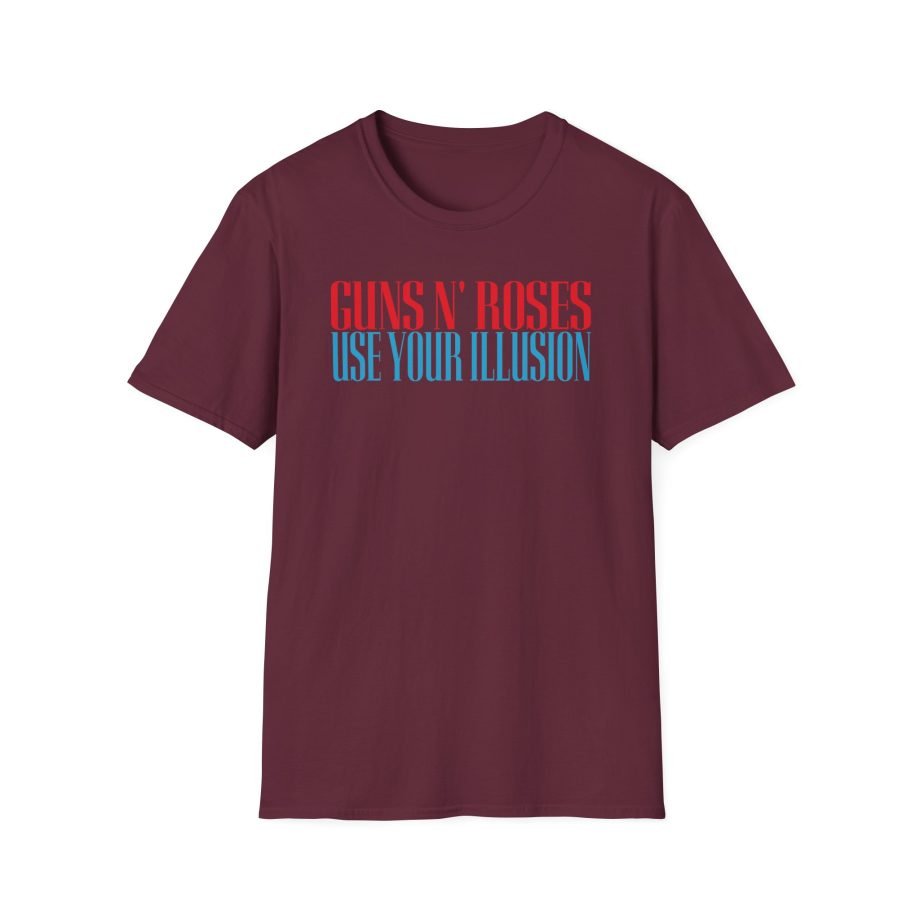 Guns N Roses Use Your Illusion Unisex Softstyle T-Shirt