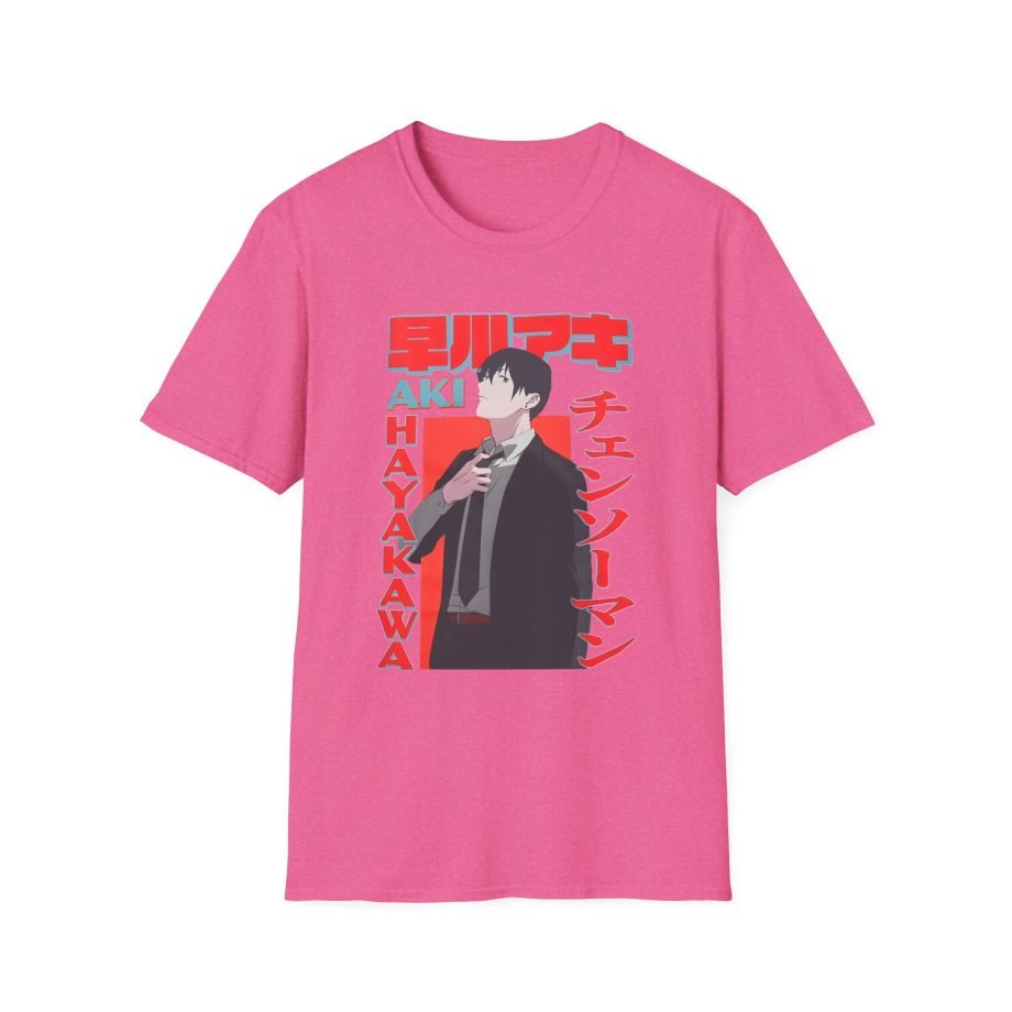 Chainsaw Man Aki Name Unisex Softstyle T-Shirt