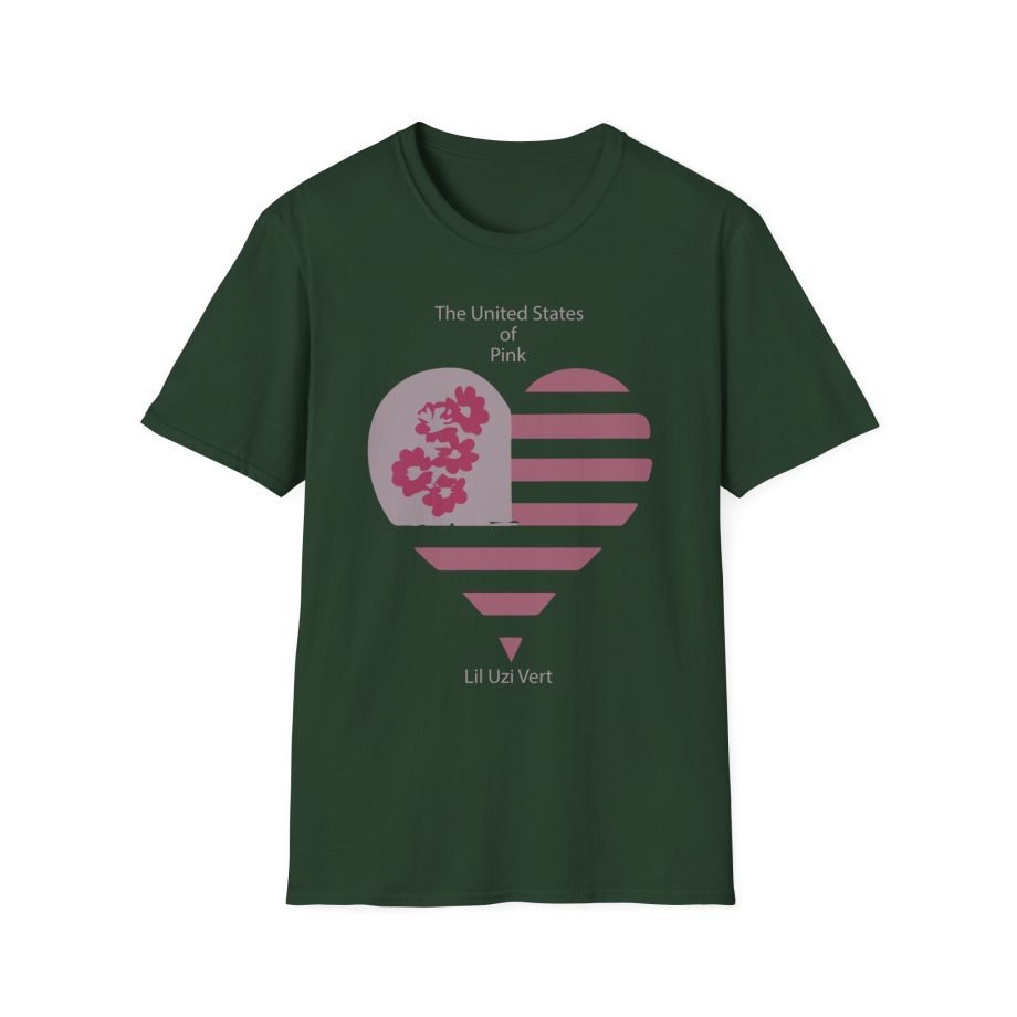 Lil Uzi Vert United States of Pink Unisex Softstyle T-Shirt