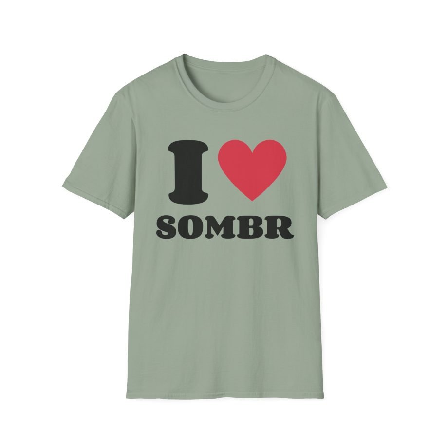 I Love Sombr Unisex Softstyle T-Shirt