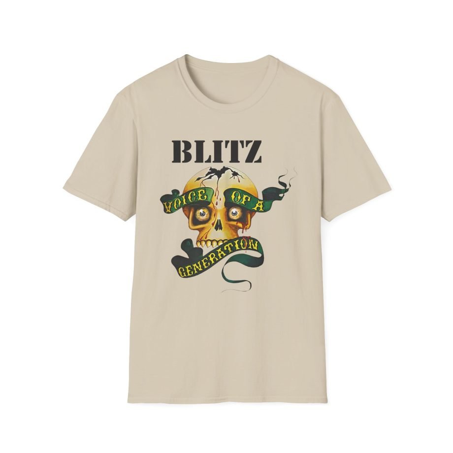 Blitz Voice Of A Generation Unisex Softstyle T-Shirt