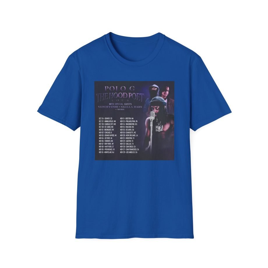 Polo G Hood Poet Unisex Softstyle T-Shirt