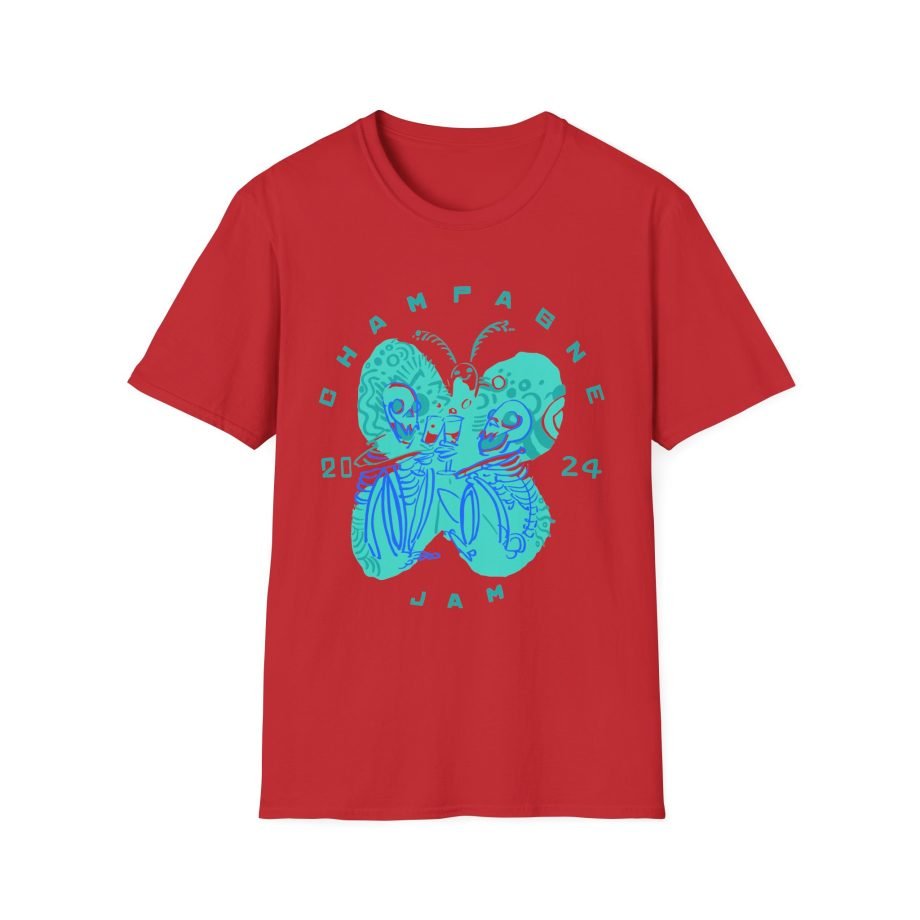 The Front Bottoms Champagne Jam 2024 Unisex Softstyle T-Shirt