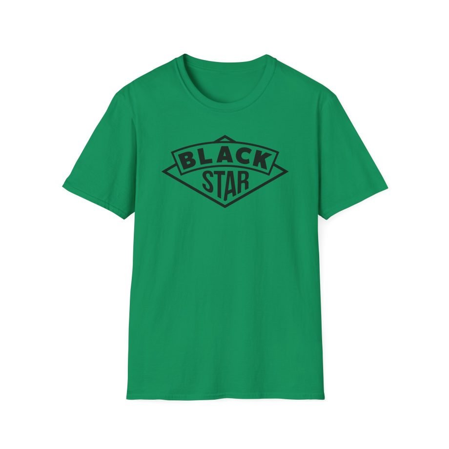 Black Star Icon Unisex Softstyle T-Shirt