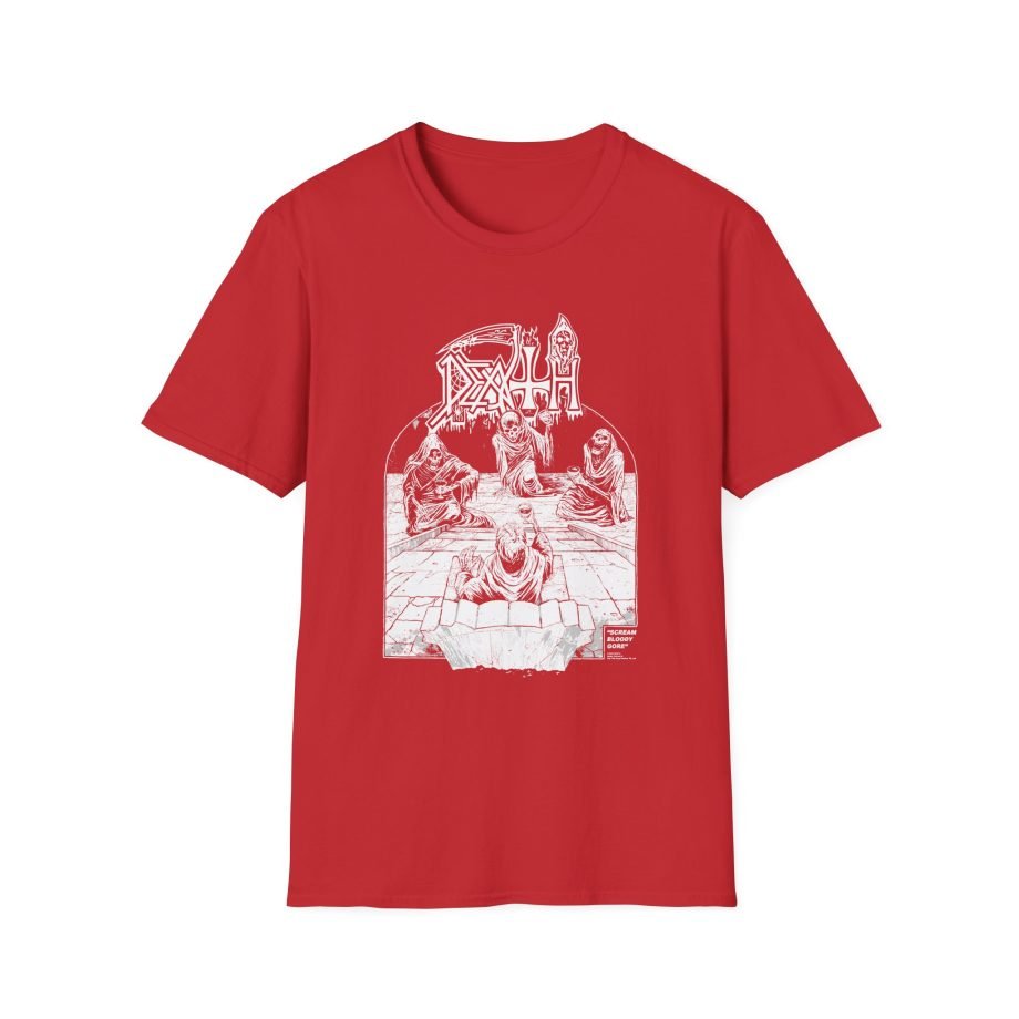 Death Scream Bloody Gore Unisex Softstyle T-Shirt