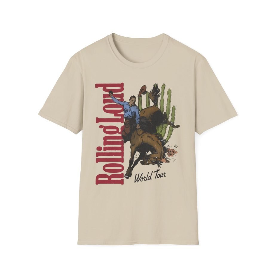 Rolling Loud Rodeo World Tour Unisex Softstyle T-Shirt