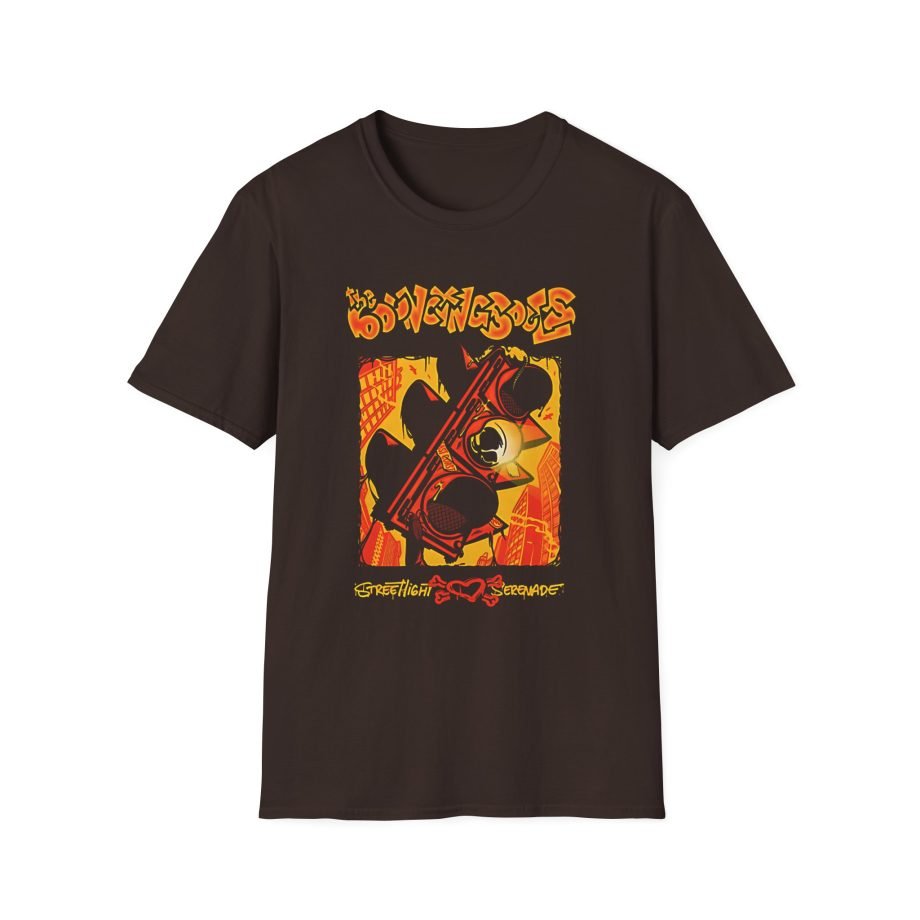 The Bouncing Souls Summer Vacation Traffic Light Unisex Softstyle T-Shirt