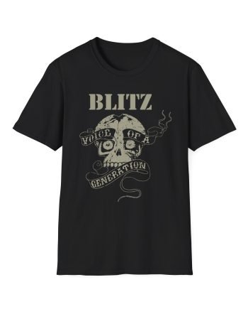Blitz Voice Of A Generation Unisex Softstyle T-Shirt