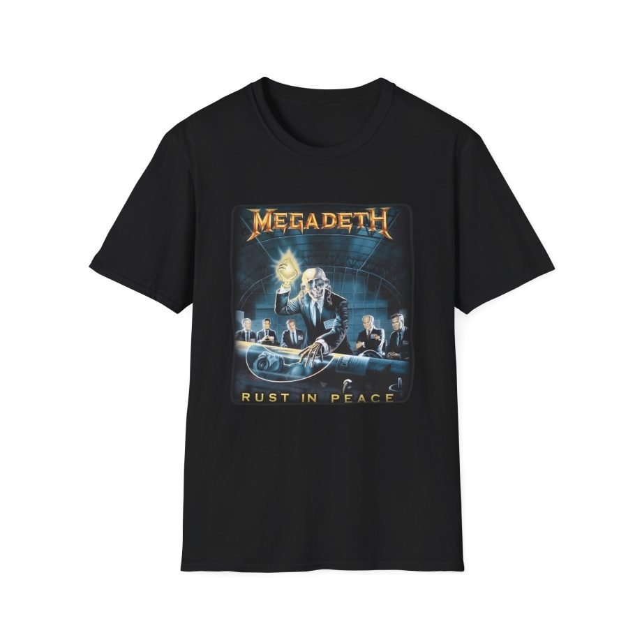 Megadeth Rust in Peace  Unisex Softstyle T-Shirt