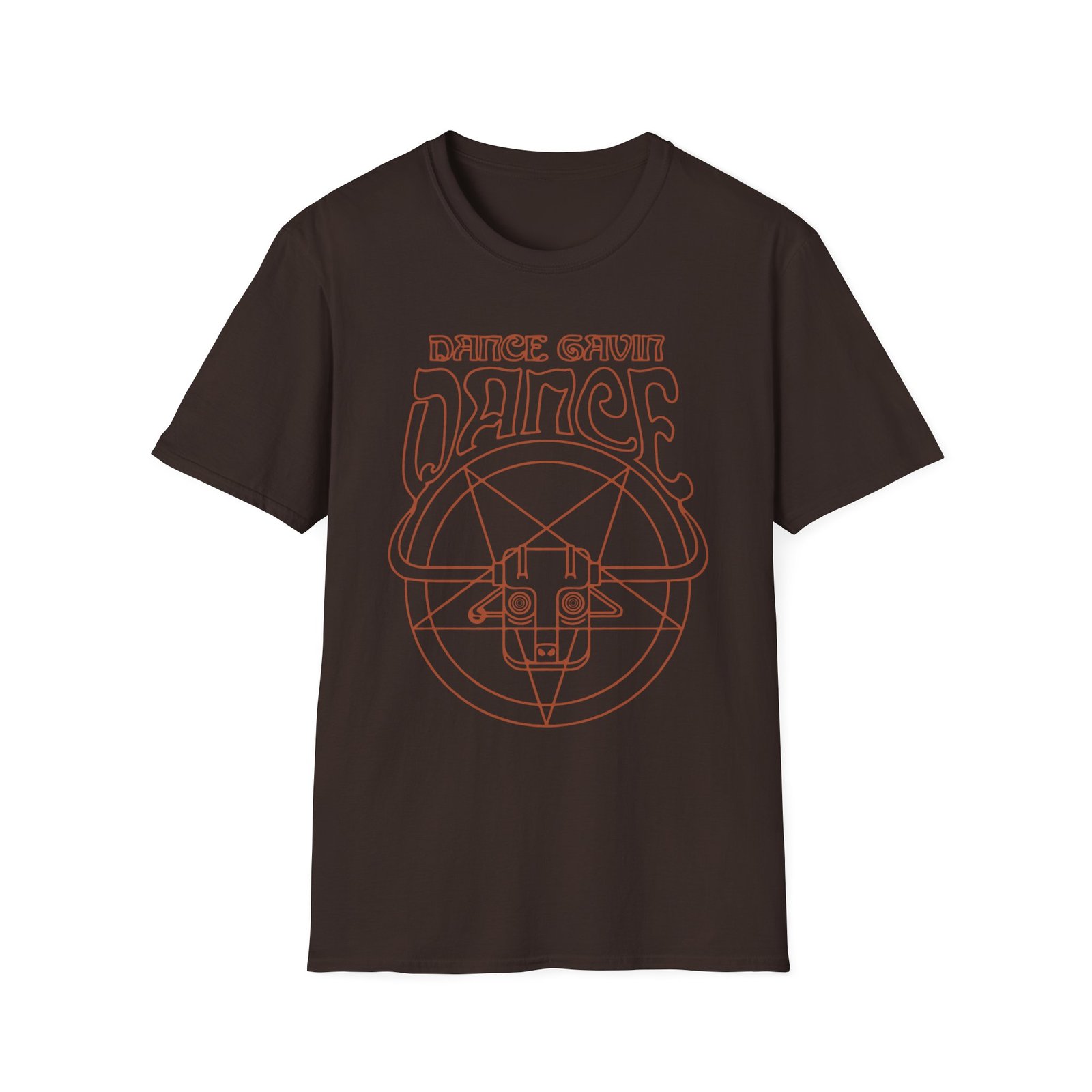 Dance Gavin Dance Pentagram Unisex Softstyle T-Shirt