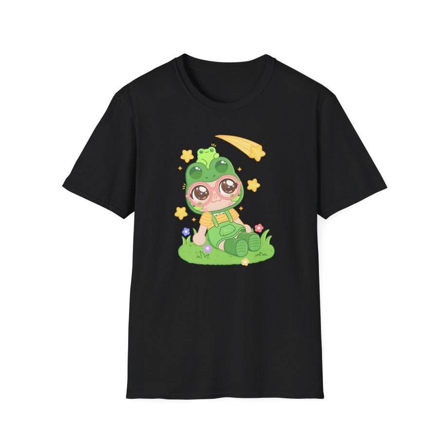 Froggy Crossing Shooting Star Unisex Softstyle T-Shirt