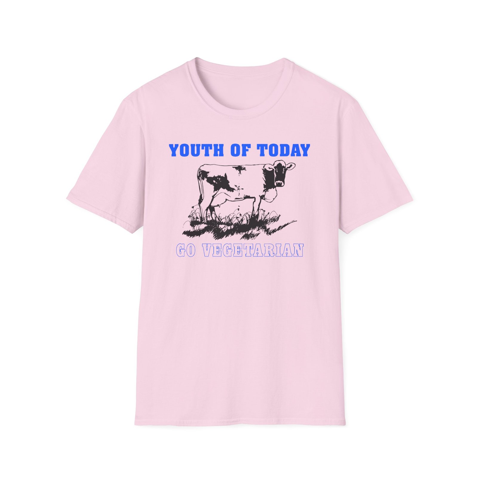 Youth of Today Go Vegetarian Unisex Softstyle T-Shirt