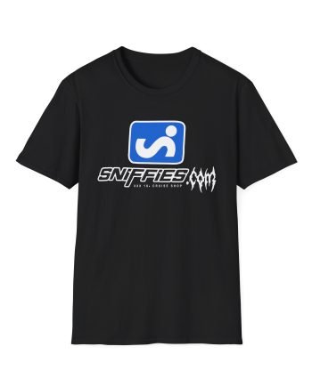 Sniffies Vintage Skate Unisex Softstyle T-Shirt