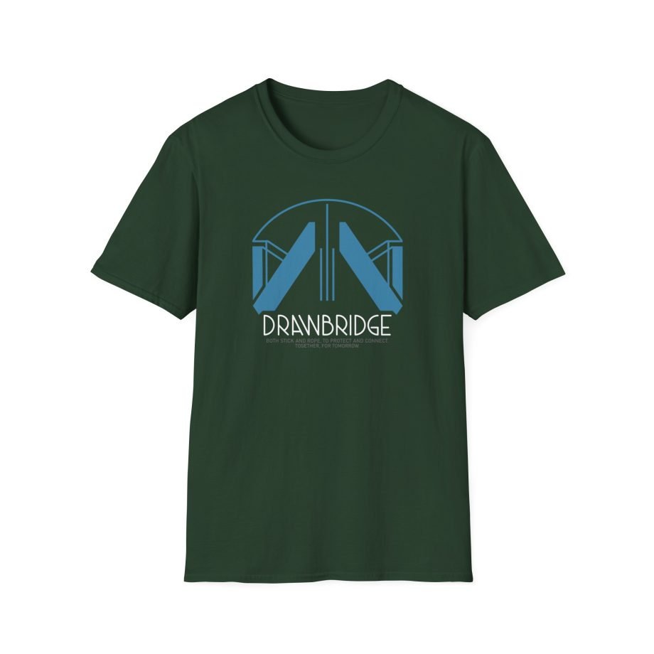 Kojima Drawbridge Unisex Softstyle T-Shirt
