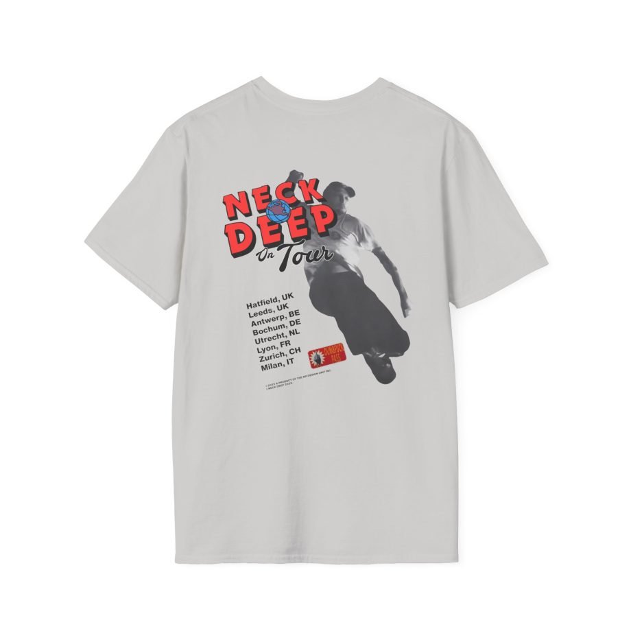 Neck Deep Slam Dunk 25 Tour Unisex Softstyle T-Shirt