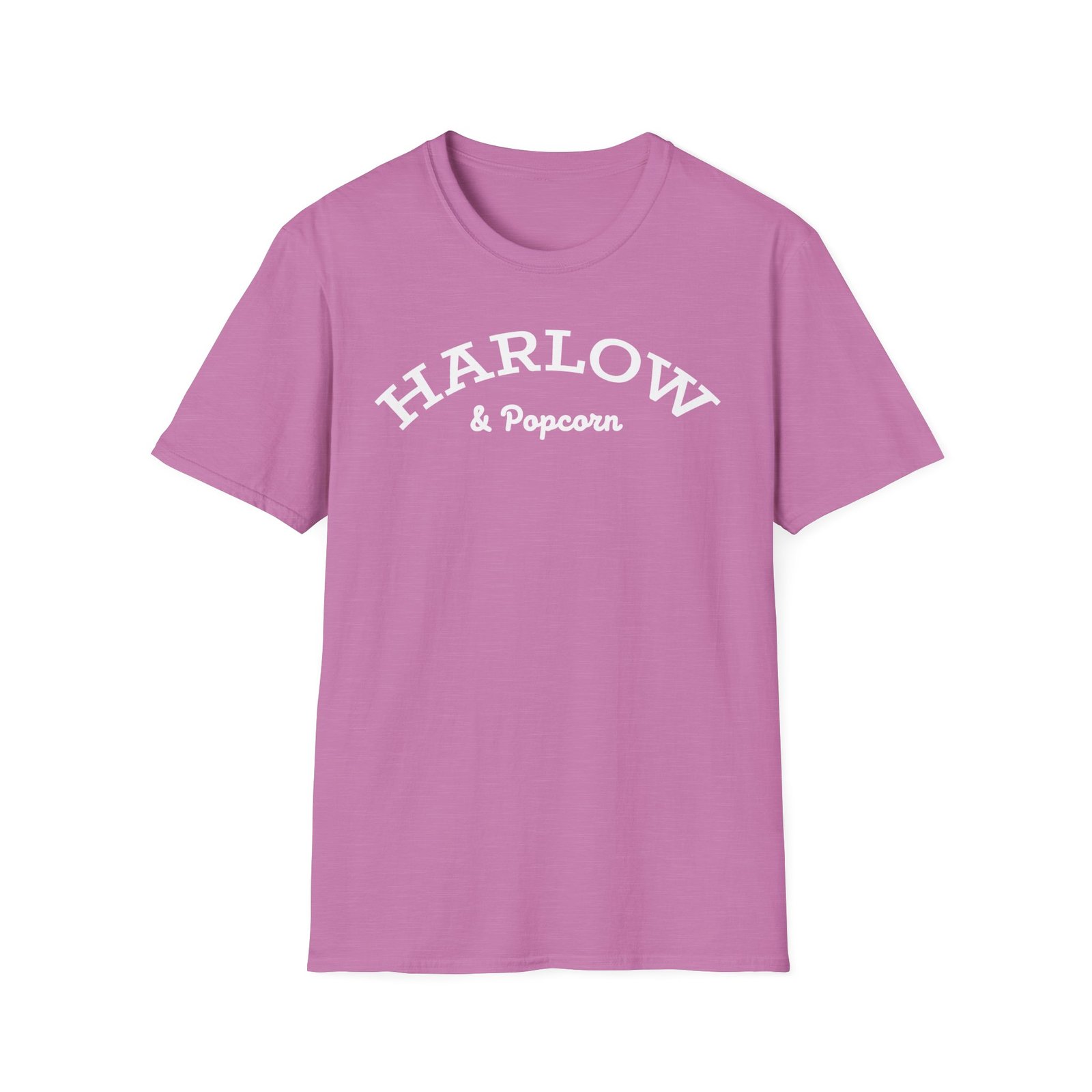 Harlow and Popcorn Unisex Softstyle T-Shirt
