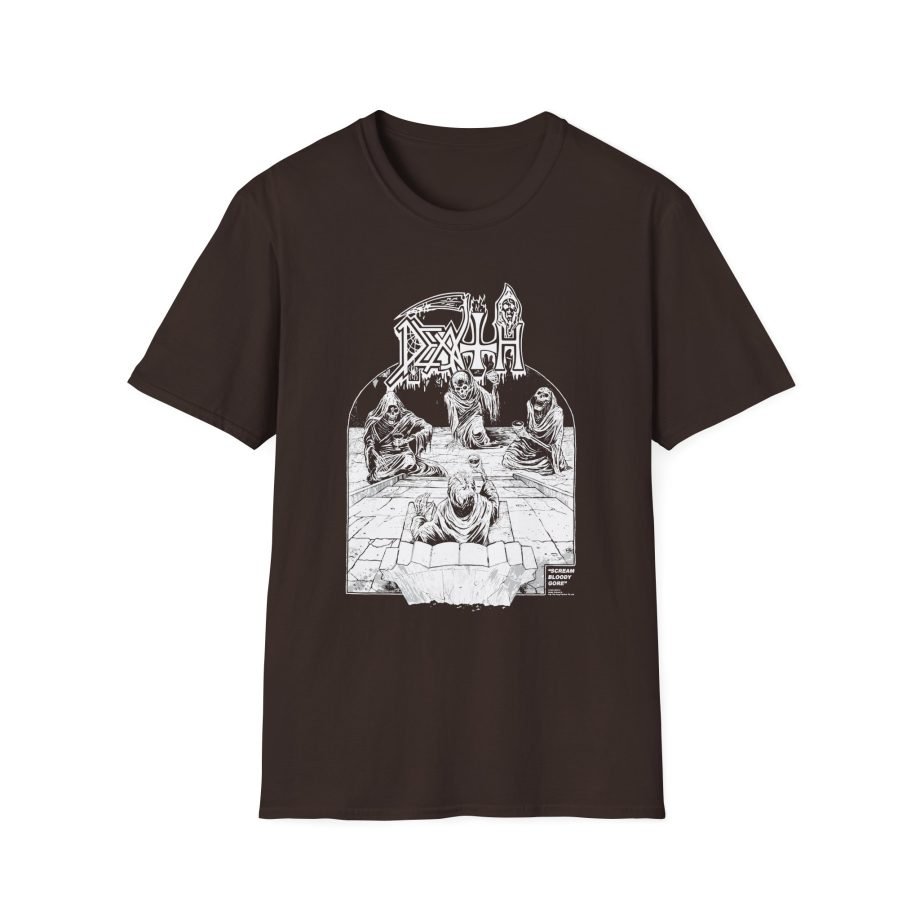 Death Scream Bloody Gore Unisex Softstyle T-Shirt