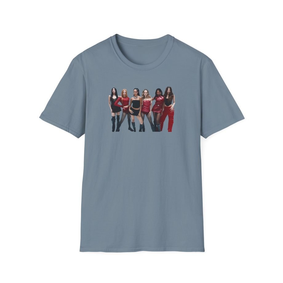 Katseye Red Photo Unisex Softstyle T-Shirt