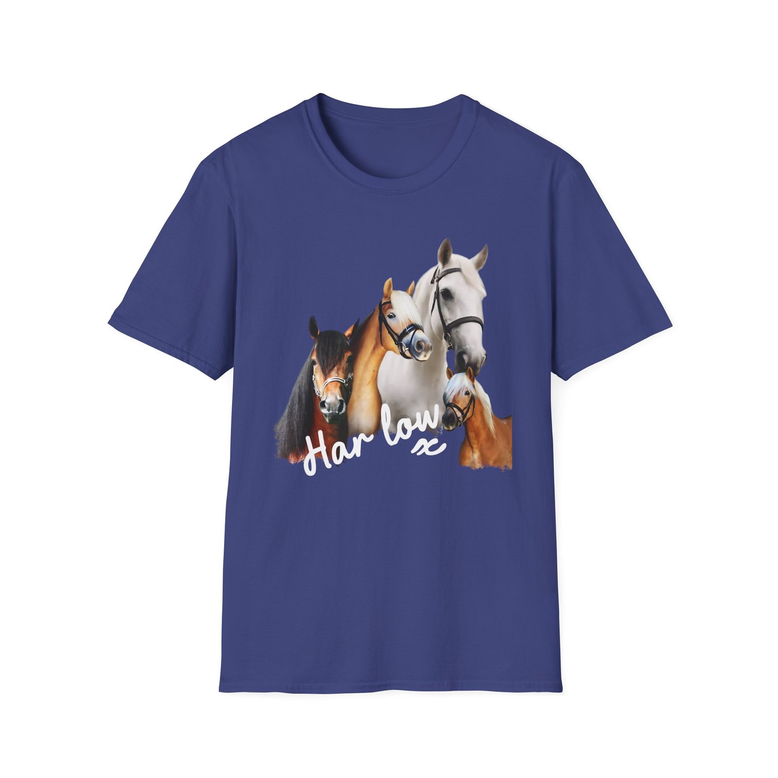 Harlow and Popcorn Unisex Softstyle T-Shirt