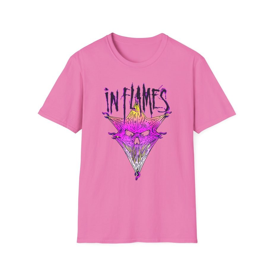 In Flames Pierced Jester Unisex Softstyle T-Shirt