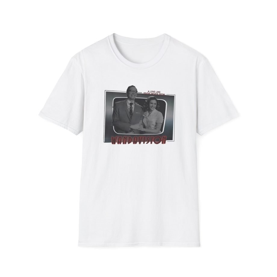 Marvel Wandavision Romantic Couple Unisex Softstyle T-Shirt