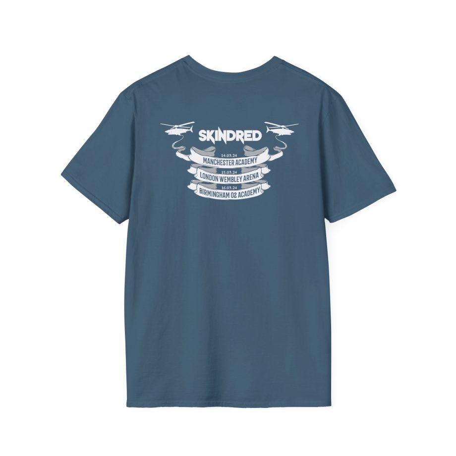 Skindred Unity Sound Tour Unisex Softstyle T-Shirt