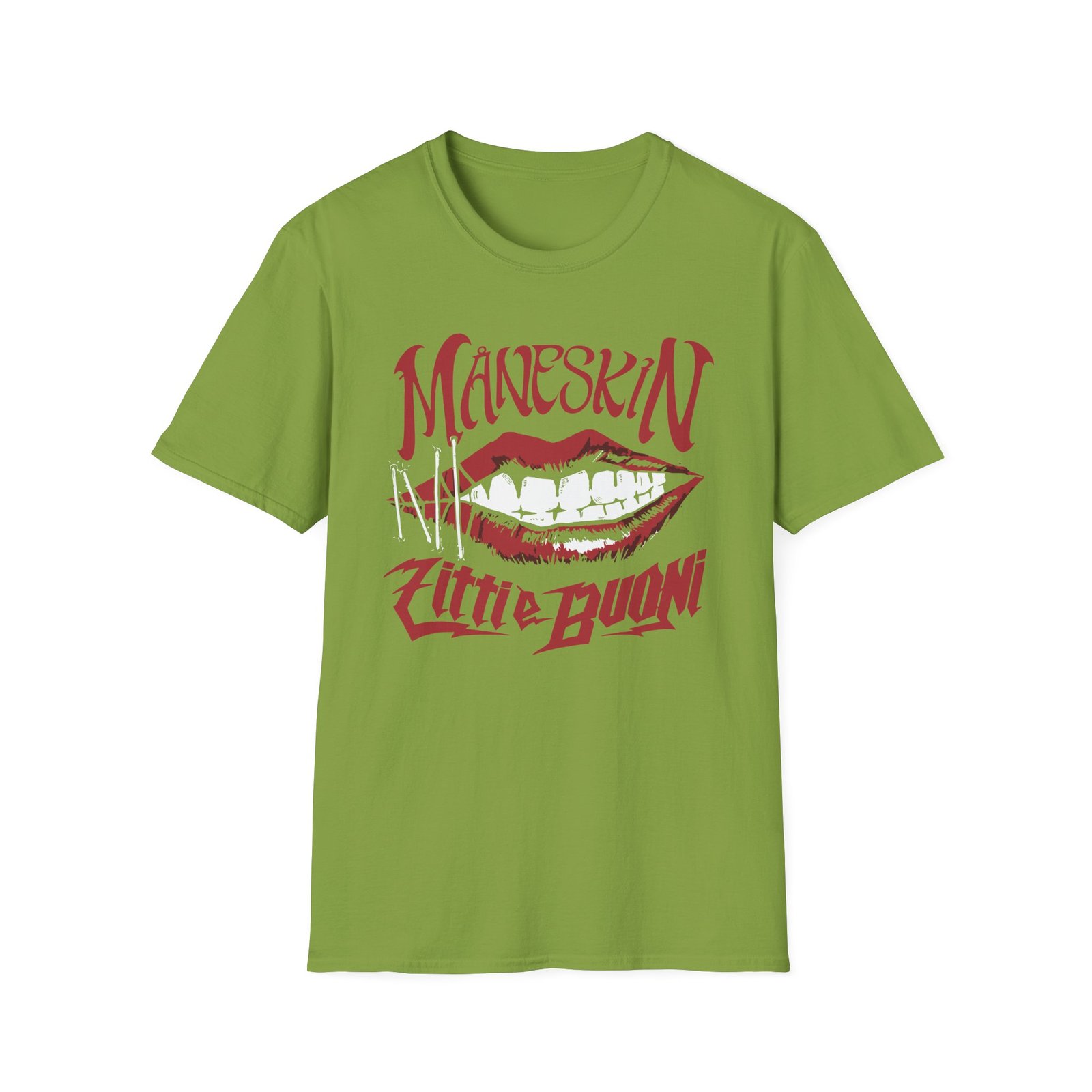 Maneskin Logo Unisex Softstyle T-Shirt
