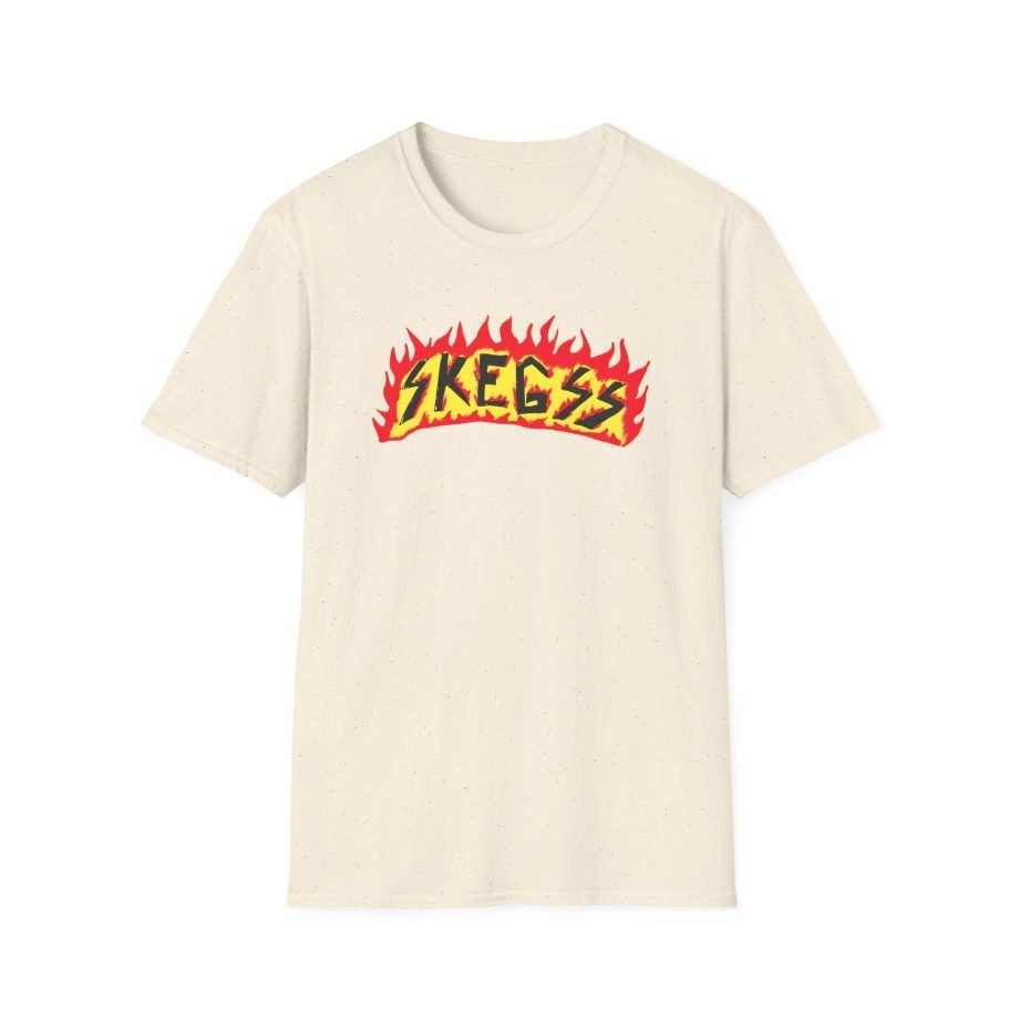 Skegss Flame Logo Unisex Softstyle T-Shirt