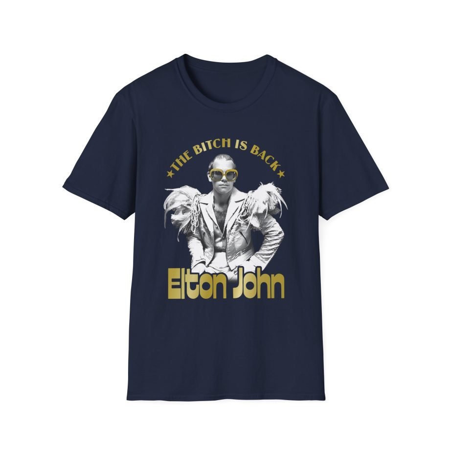 EJF Bitch is Back Foil Unisex Softstyle T-Shirt