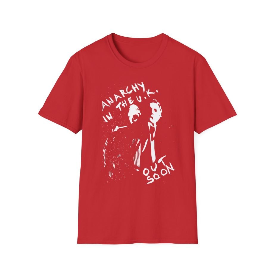 SP Anarchy in the Uk Out Soon Unisex Softstyle T-Shirt