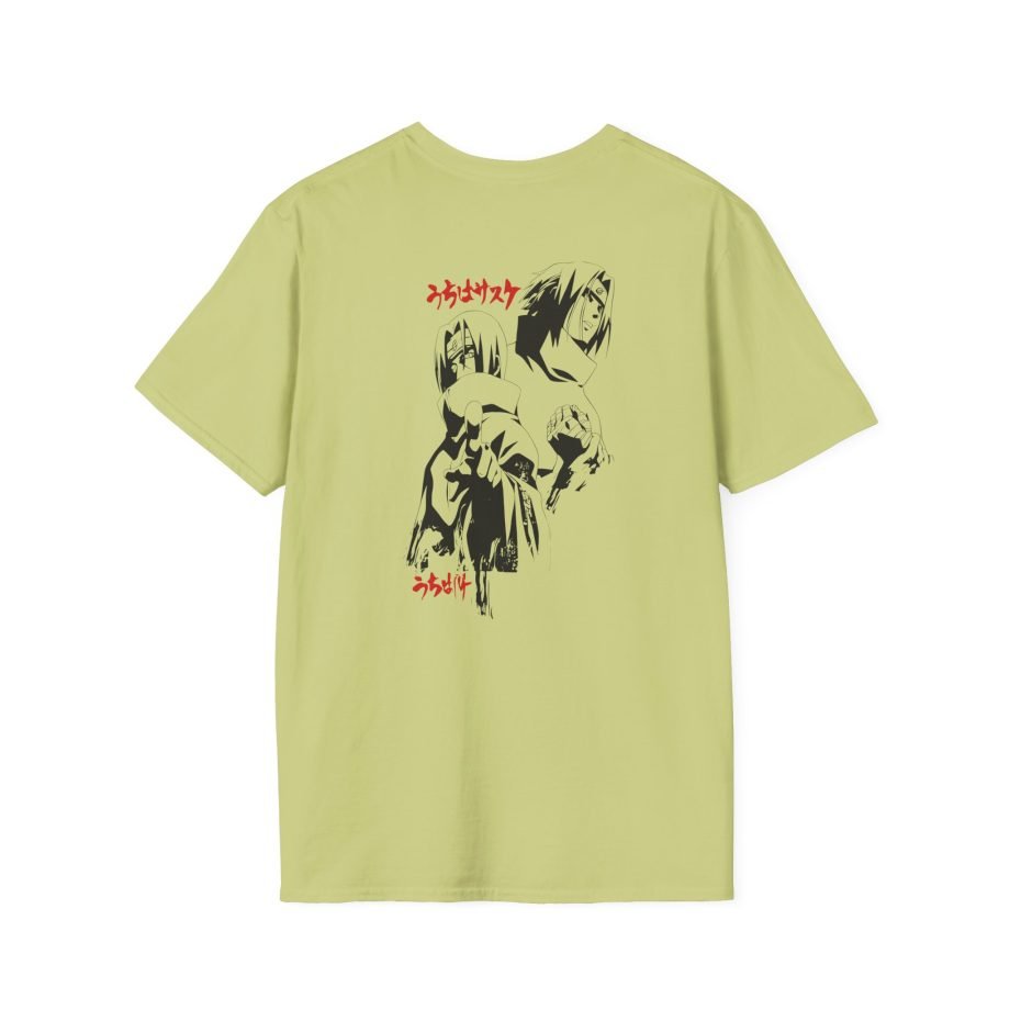 Naruto Sasuke & Itachi Unisex Softstyle T-Shirt
