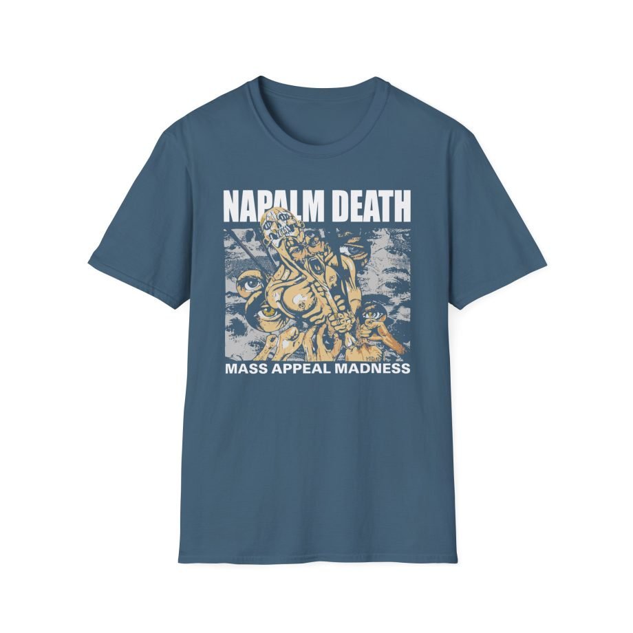Napalm Death Mass Appeal Madness Unisex Softstyle T-Shirt