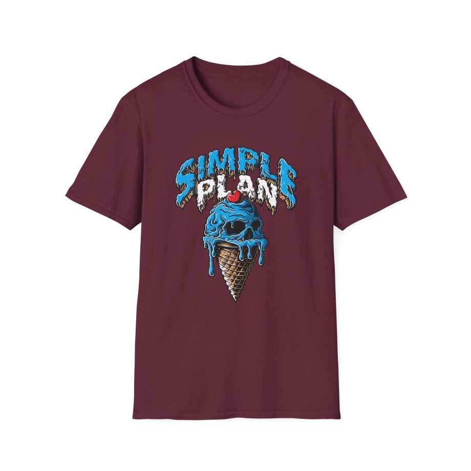 Simple Plan Ice Cream Unisex Softstyle T-Shirt
