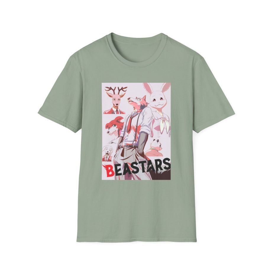 Beastars Grid Boyfriend Unisex Softstyle T-Shirt