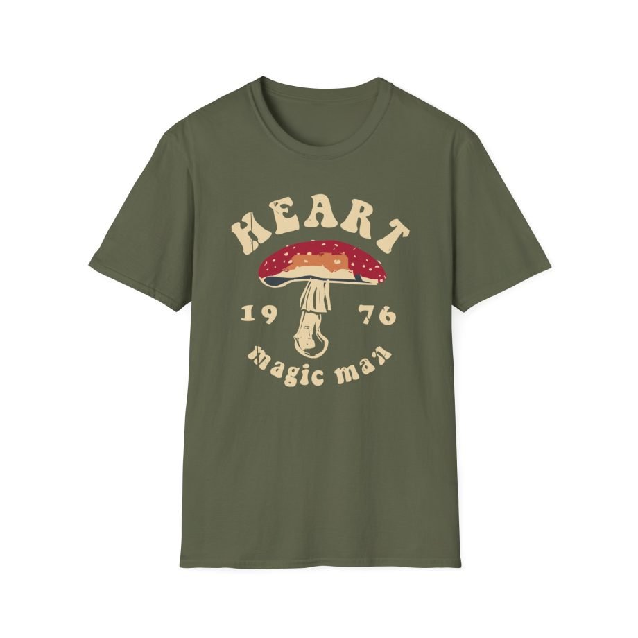 Heart Band Unisex Softstyle T-Shirt