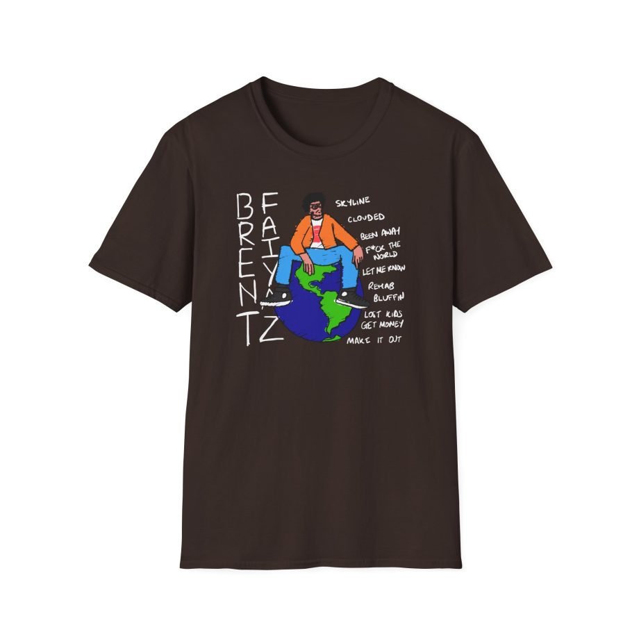 Brent Faiyaz Sketchbook Unisex Softstyle T-Shirt