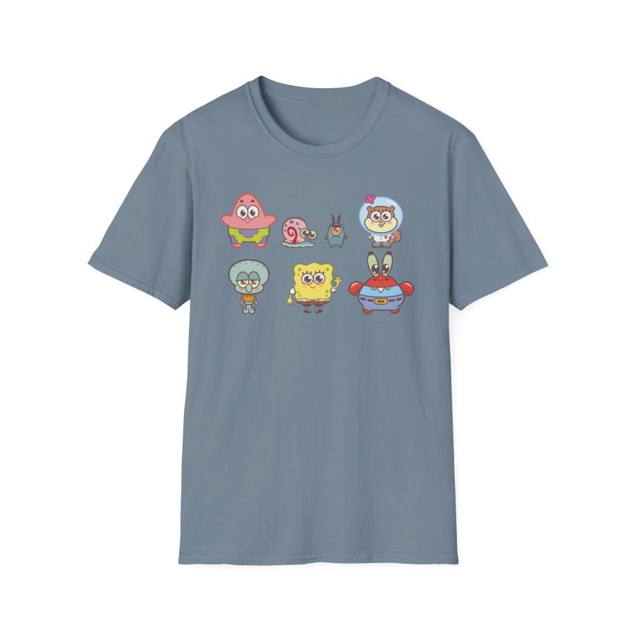 Spongebob AdoraBob Gang Unisex Softstyle T-Shirt