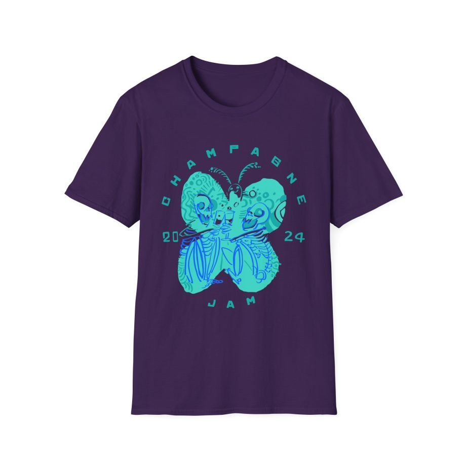 The Front Bottoms Champagne Jam 2024 Unisex Softstyle T-Shirt