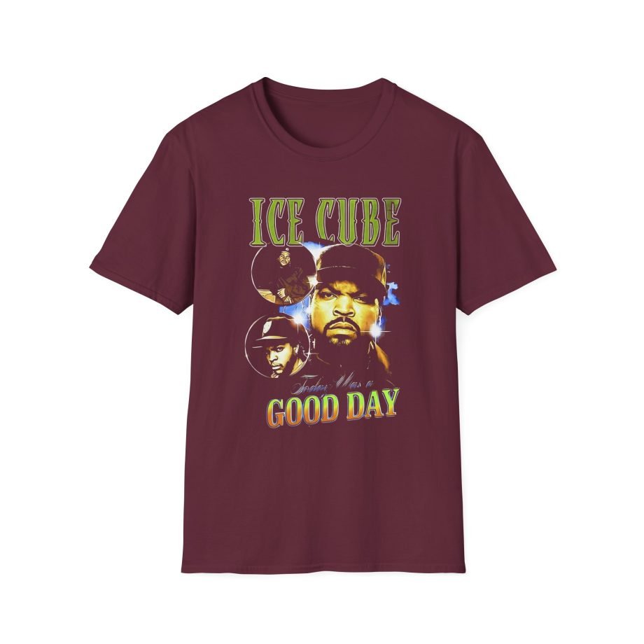 Ice Cube Good Day Photo Collage Unisex Softstyle T-Shirt