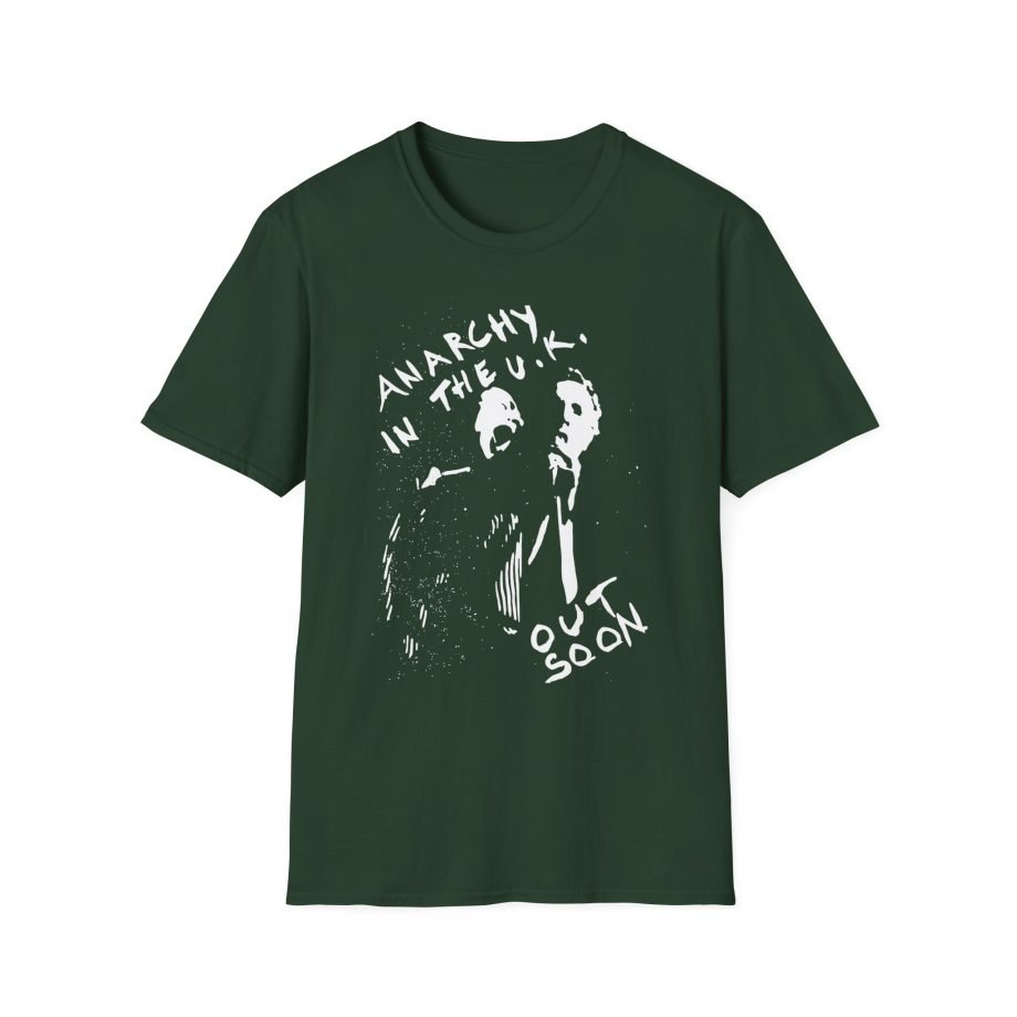 SP Anarchy in the Uk Out Soon Unisex Softstyle T-Shirt