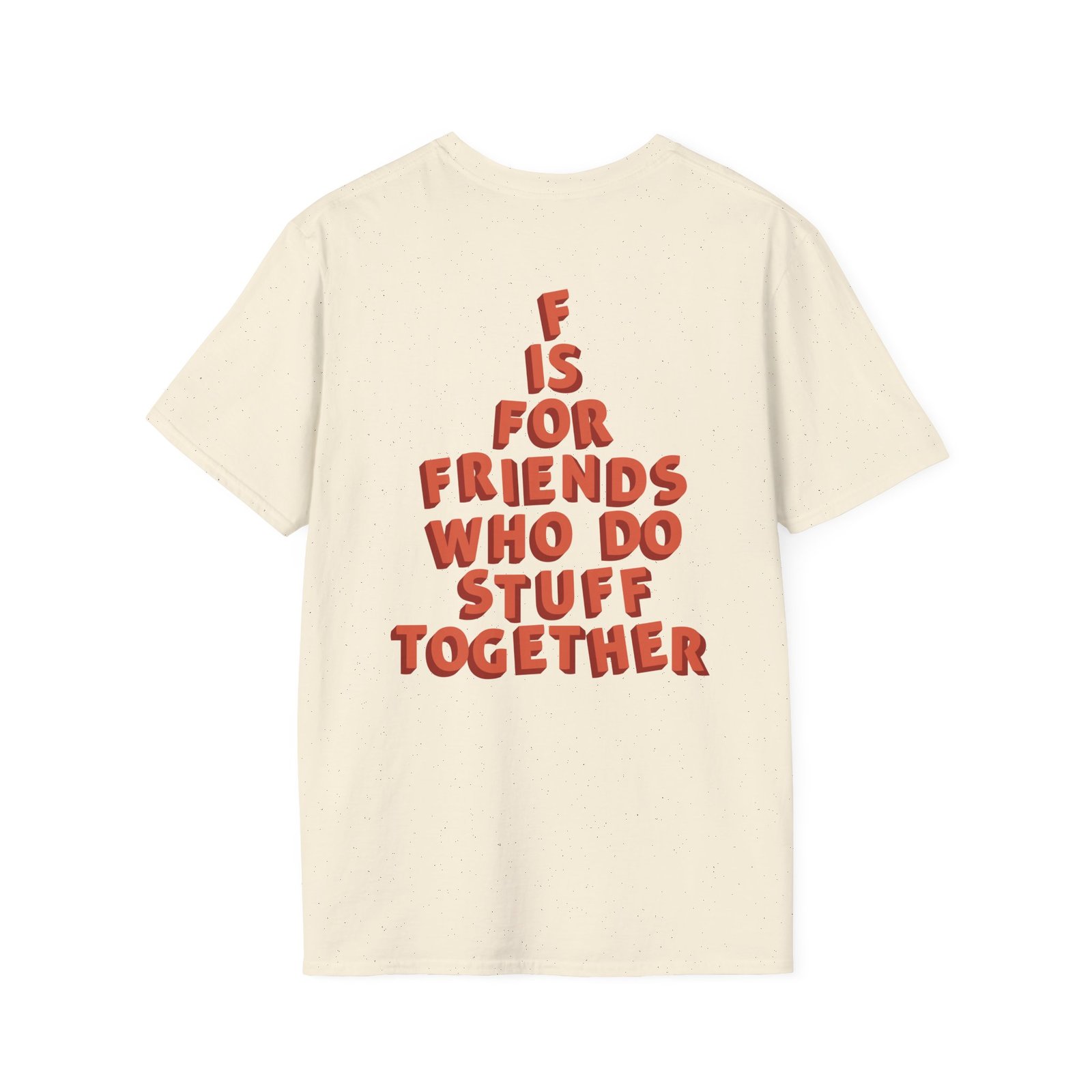 Spongebob Do Stuff Together Unisex Softstyle T-Shirt