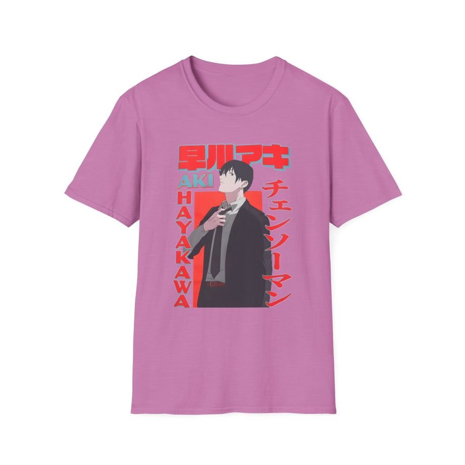 Chainsaw Man Aki Name Unisex Softstyle T-Shirt