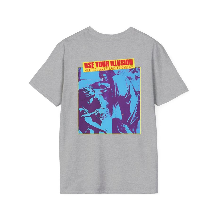 Guns N Roses 30th Anniversary Use Your Illusion Unisex Softstyle T-Shirt