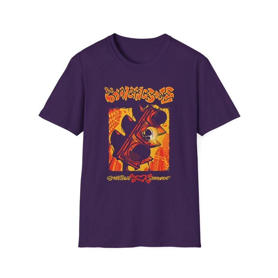 The Bouncing Souls Summer Vacation Traffic Light Unisex Softstyle T-Shirt