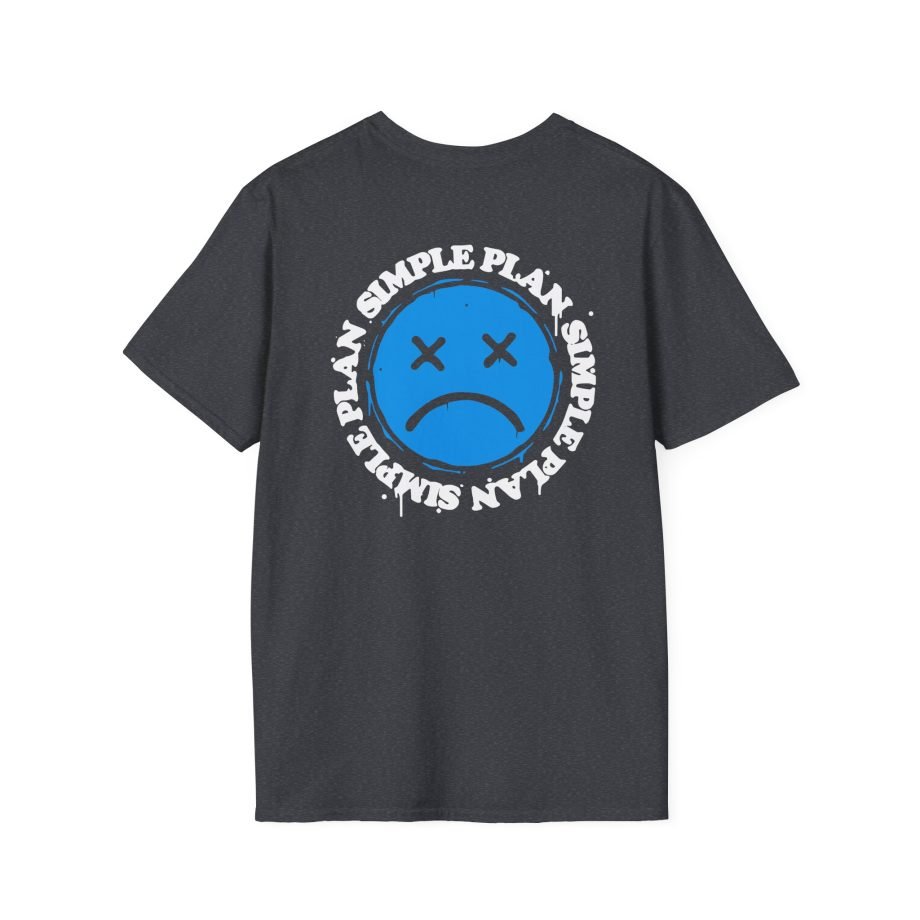 Simple Plan Sad Face Unisex Softstyle T-Shirt