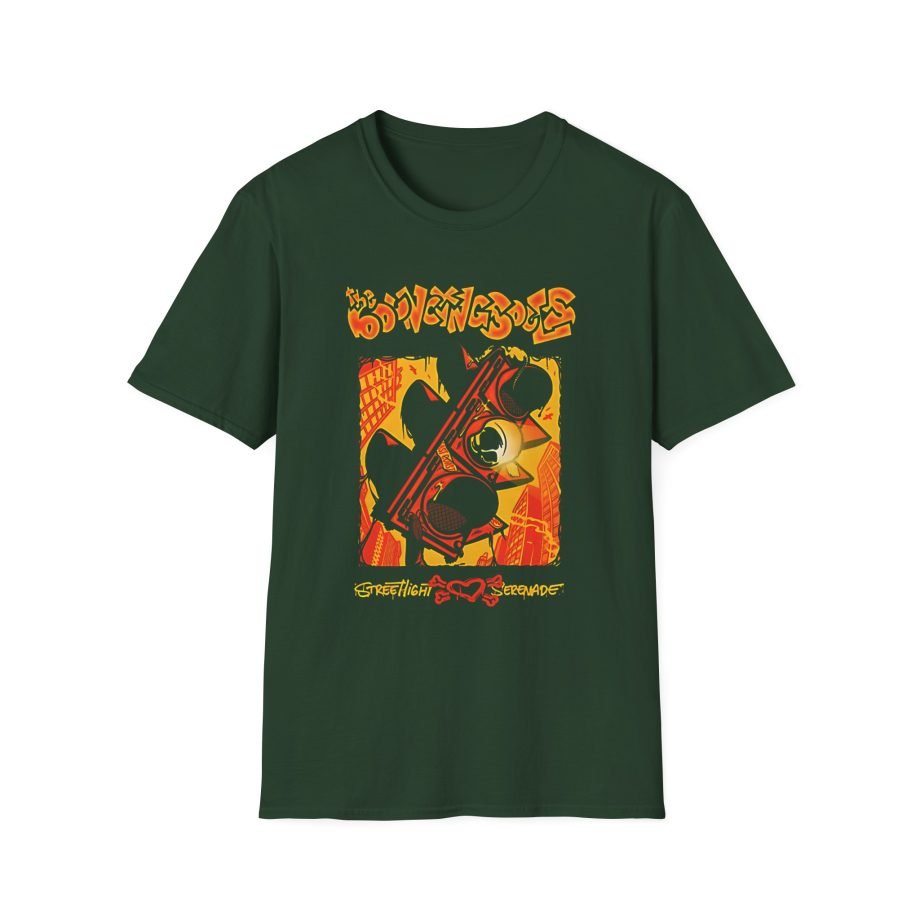 The Bouncing Souls Summer Vacation Traffic Light Unisex Softstyle T-Shirt